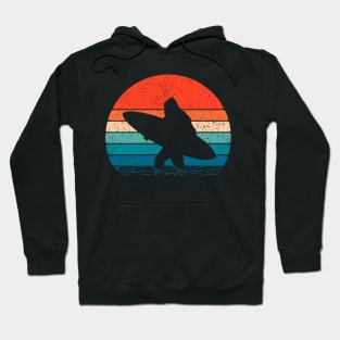 Bigfoot Surfing Sunset Hoodie